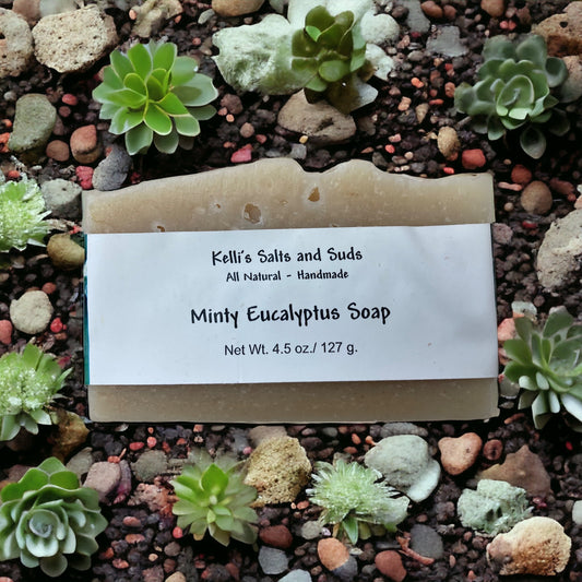 Minty Eucalyptus Soap