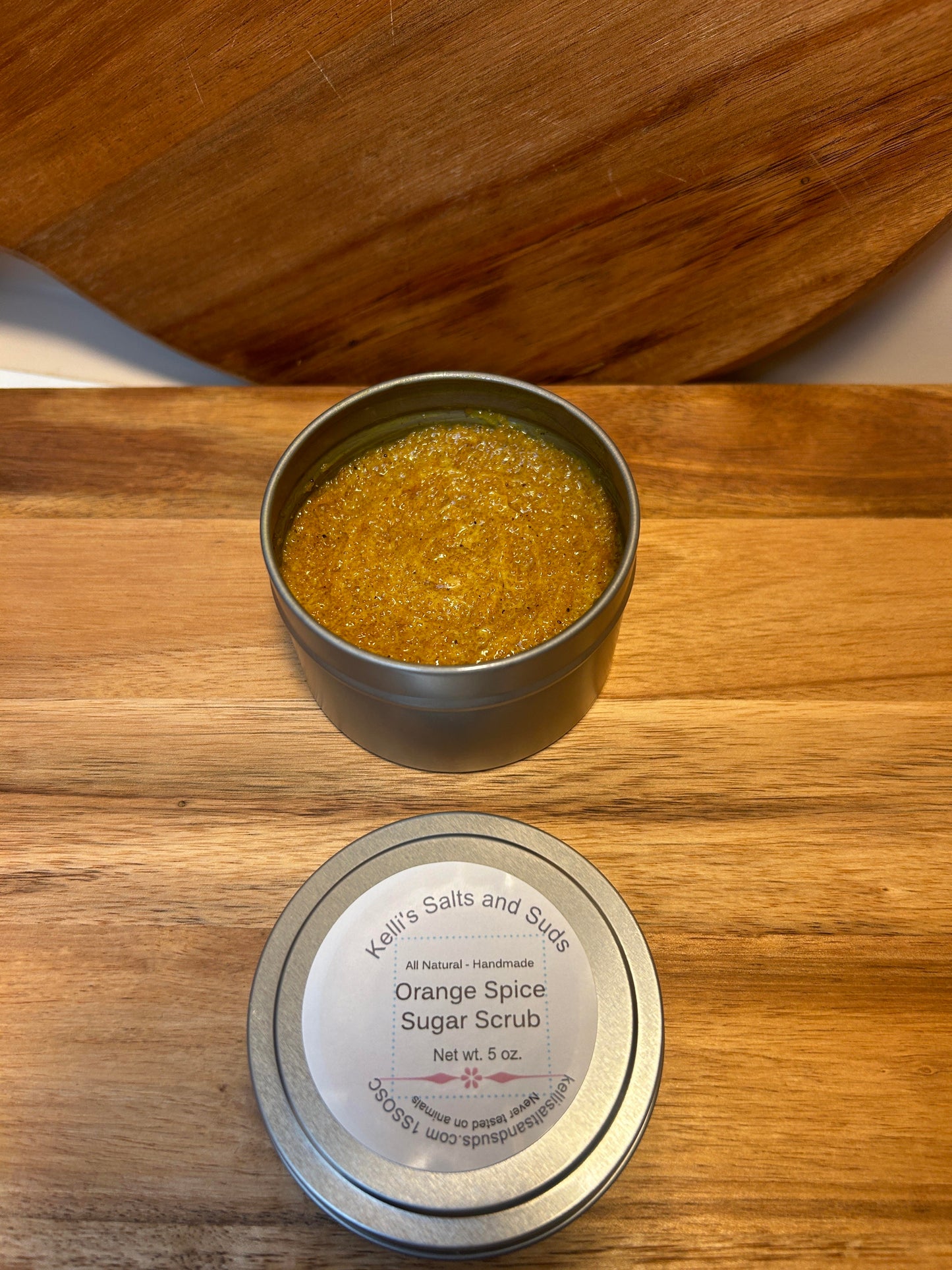 Orange Spice Sugar Scrub