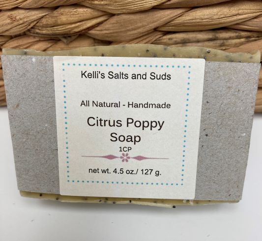 Citrus Poppy Soap