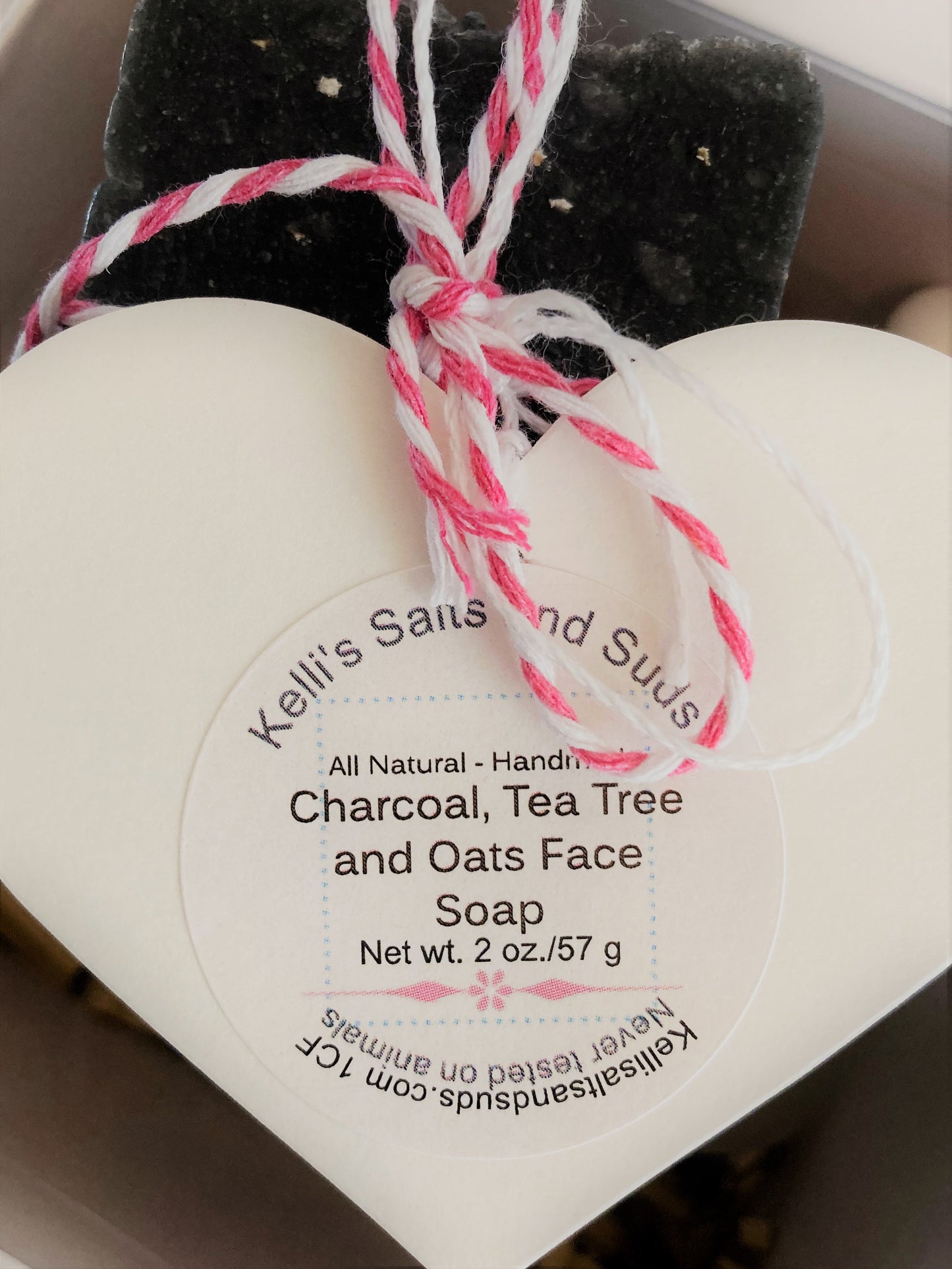 Charcoal, Tea Tree & Oats Facial Bar Soap